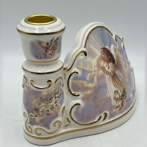 Bradford Exchange Circle of Light Candle Holder: Dona Gelsinger “Light of Grace”